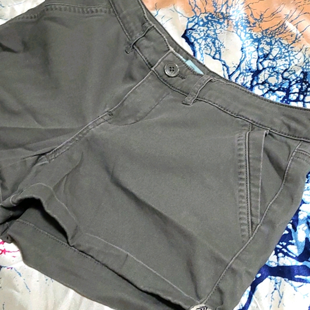 Green shorts